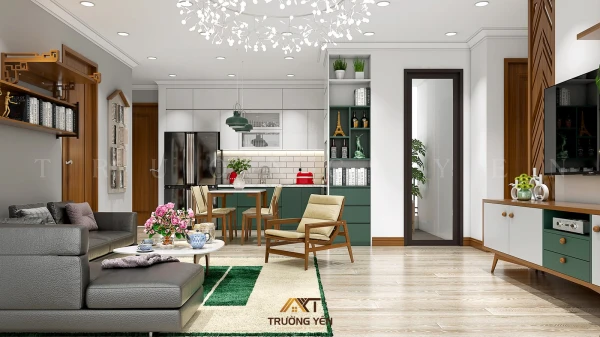 Thiết Kế Nội Thất Chung Cư Saphia