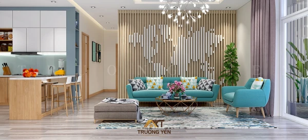 Thiết Kế Nội Thất Chung Cư Gold Silk