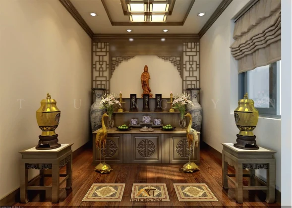 MẪU PHÒNG THỜ 008
