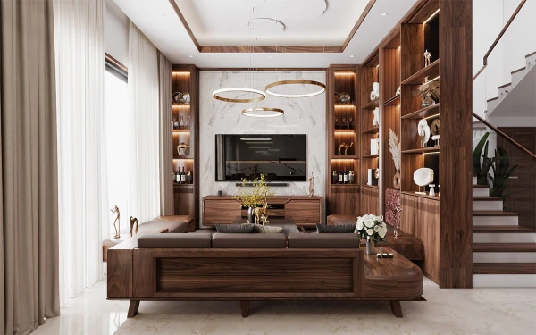 Thiết Kế Nội Thất Nhà Phố Yên Viên