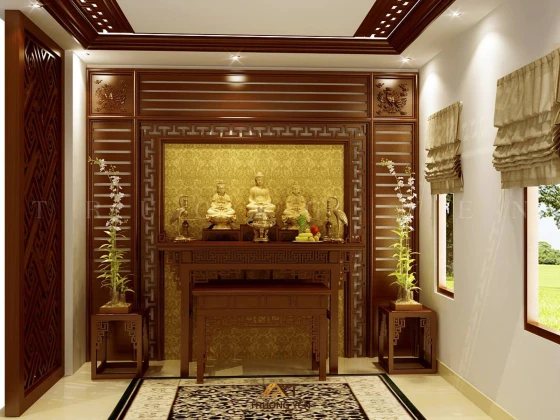 MẪU PHÒNG THỜ 007