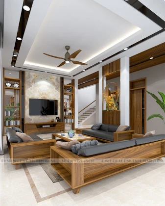 Thiết Kế Nội Thất Biệt Thự Ứng Hòa