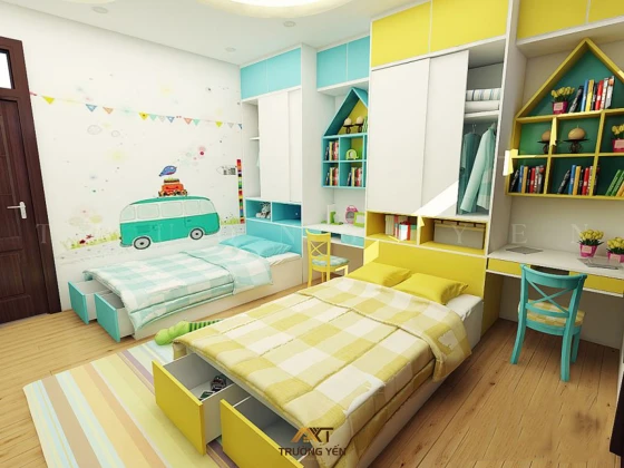 MẪU PHÒNG TRẺ EM 022