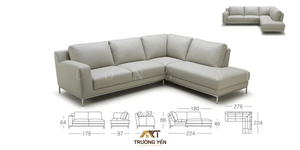 MẪU SOFA DA 0028