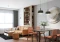 Ấn tượng 18+ các mẫu thiết kế nội thất phòng khách liền bếp chung cư hiện đại, tiện nghi