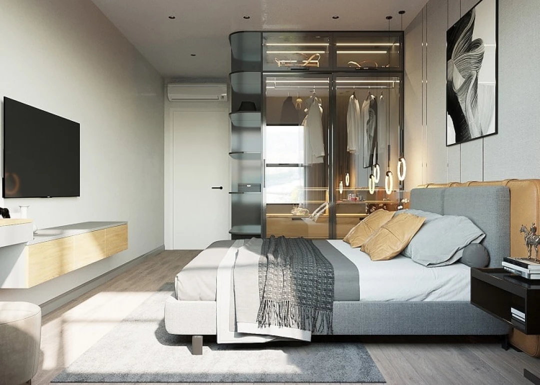 Mẫu thiết kế nội thất căn hộ 70m2 đẹp