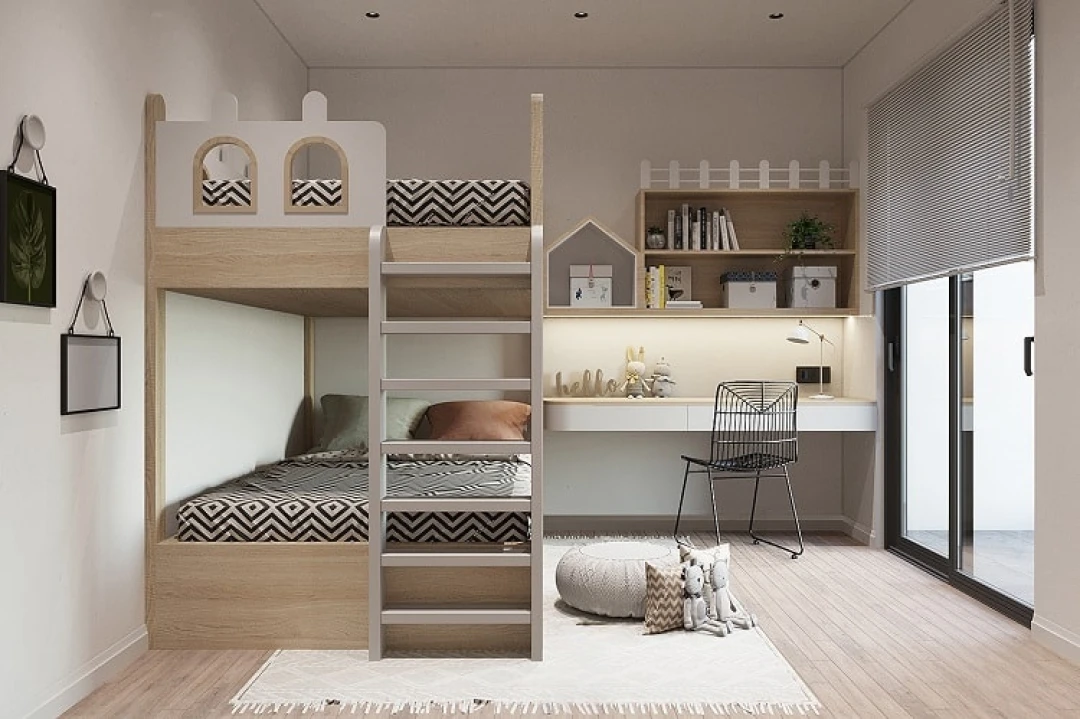 Mẫu thiết kế nội thất căn hộ 70m2 đẹp