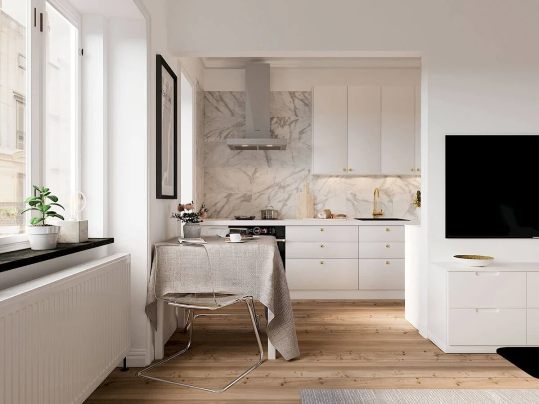 Chia sẻ những kinh nghiệm làm nội thất chung cư nhỏ hóa rộng 2