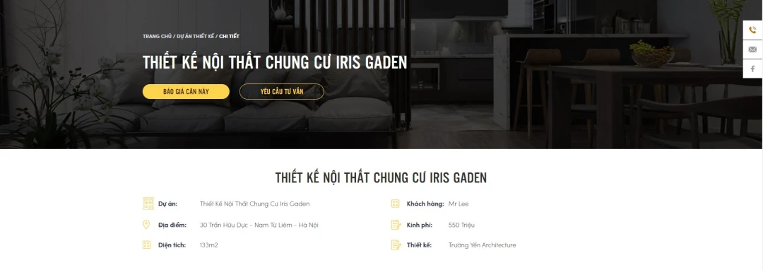 nội thất chung cư trọn gói