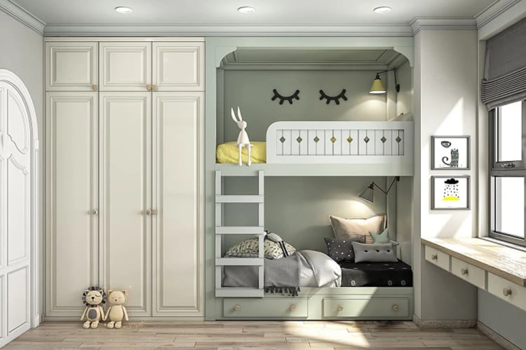 thiết kế phòng ngủ cho bé 