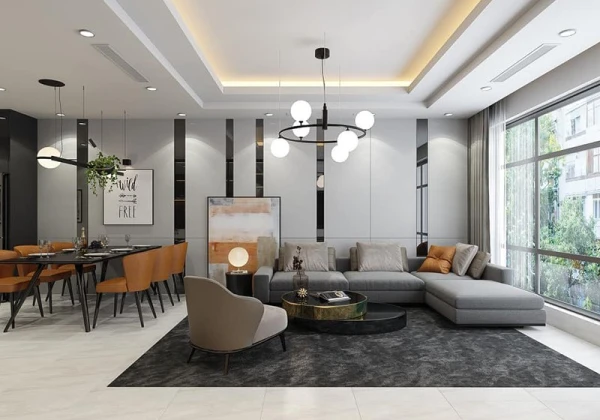 Những lưu ý khi bố trí, thiết kế nội thất chung cư 100m2