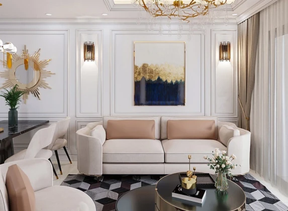 Tham khảo những ý tưởng mẫu nội thất chung cư tân cổ điển đẹp