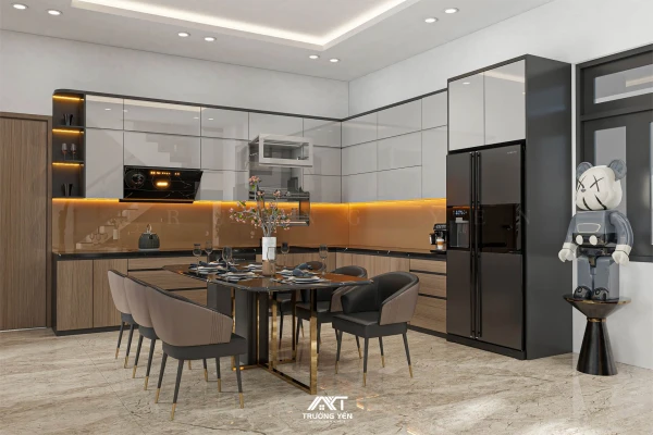 Thiết Kế Nội Thất Nhà Phố Vĩnh Phúc