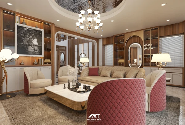 Thiết Kế Nội Thất Biệt Thực Triều Khúc