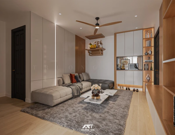 Thiết Kế Nội Thất Phòng Khách Bếp